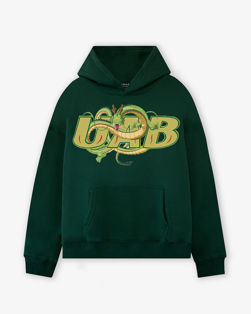 UAB Shenron Green Hoodie