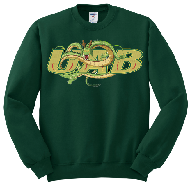 UAB Shenron Green Sweatshirt