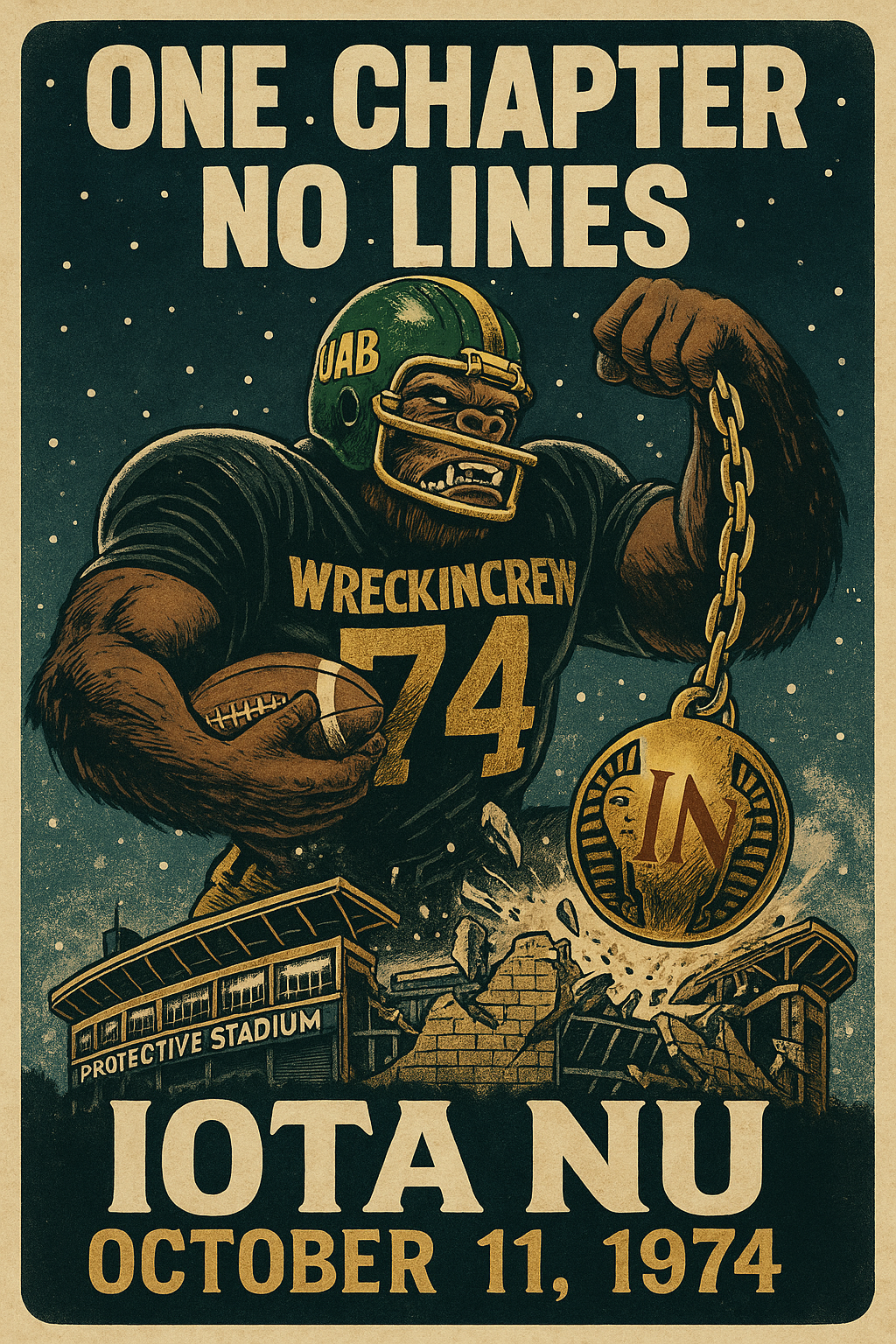 Iota Nu Black Alumni/HC Shirt