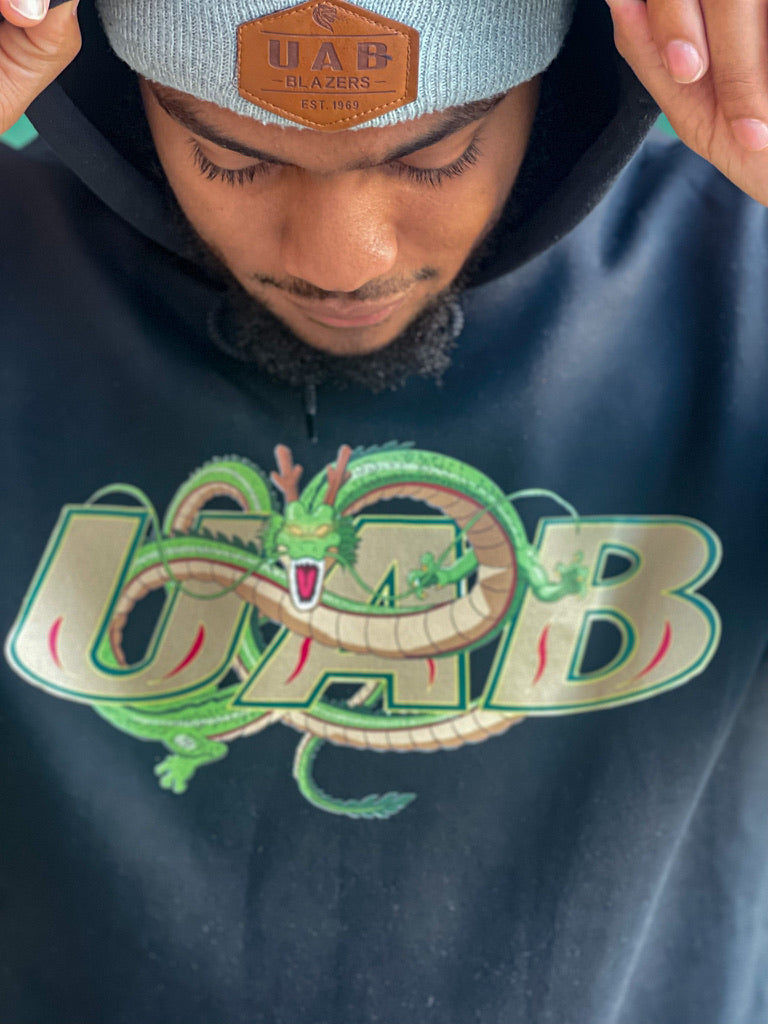 UAB Shenron Black Hoodie