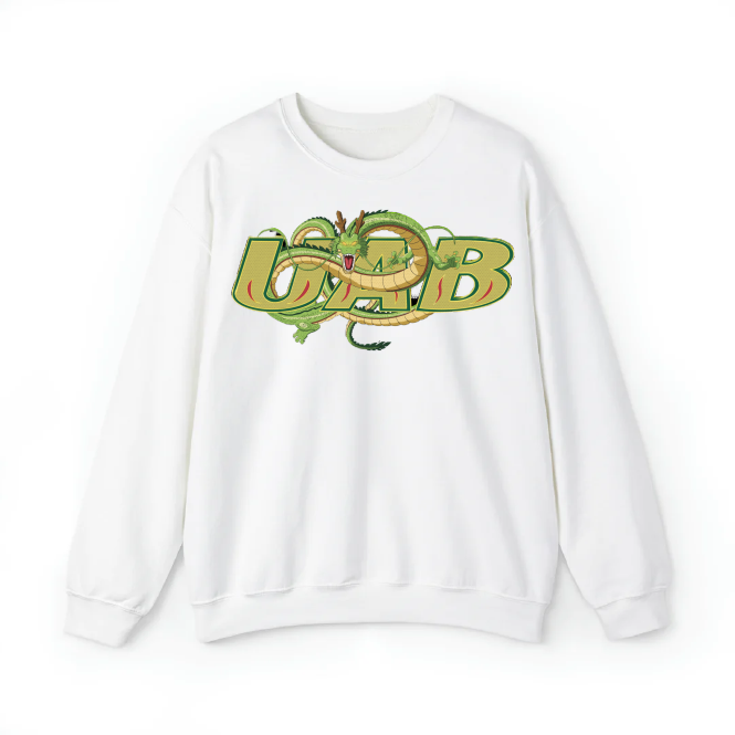 UAB Shenron White Sweatshirt